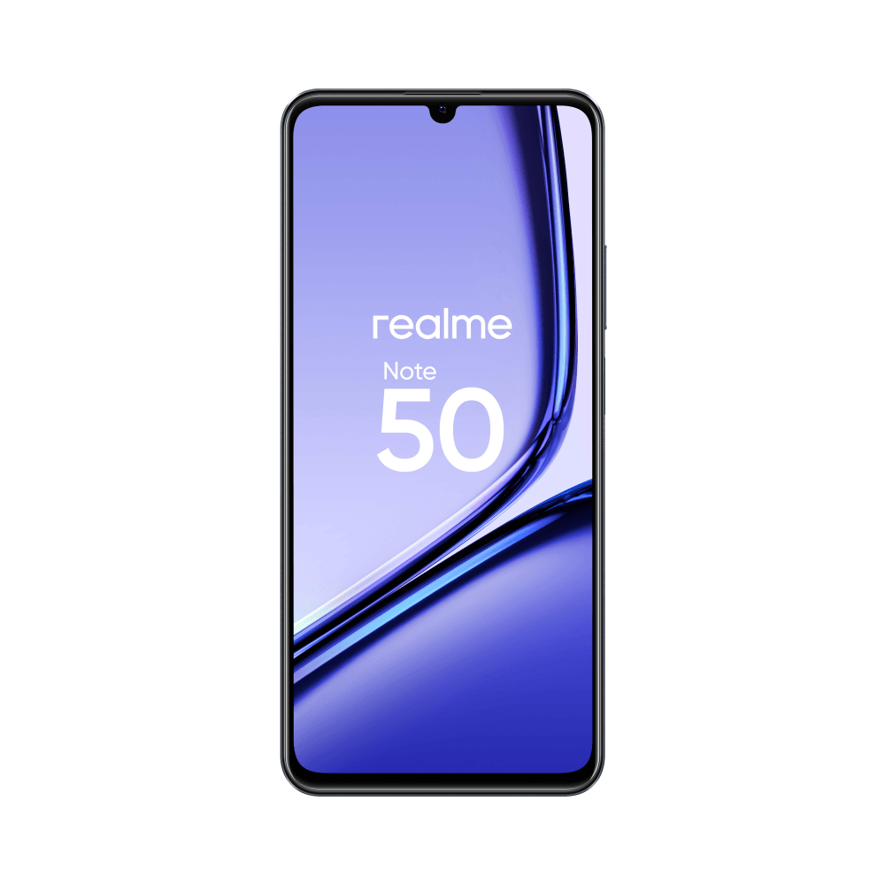 СМАРТФОН REALME RMX3834 (realme Note 50) 3+64 ГБ ЦВЕТ: ПОЛУНОЧНЫЙ ЧЕРНЫЙ (BLACK)